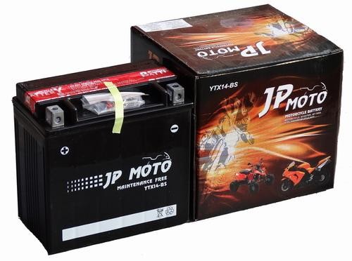 JP MOTO Y-YTX14-BS 12V 12Ah 180A motorkerékpár akkumulátor